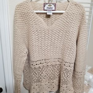 Light weight crochet sweater